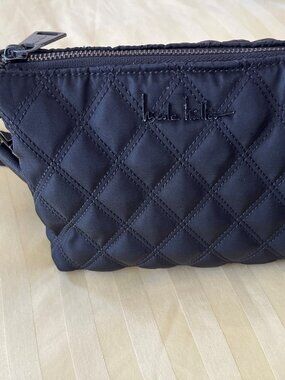 Nicole Miller Quilted Crossbody Shoulder Bag / Purse